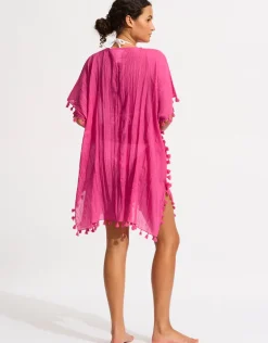 Amnesia Kaftan - Hot Pink