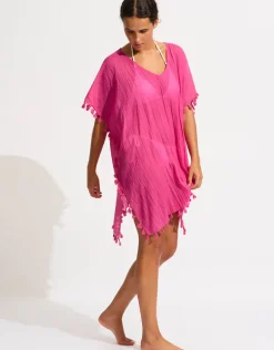 Amnesia Kaftan - Hot Pink