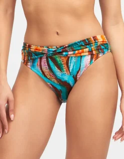 Aquarelle Twist Front Bikini Pant