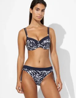 Arabesque Mood Adjustable Bikini Pant - Canvas Blue