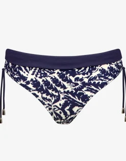 Arabesque Mood Adjustable Bikini Pant - Canvas Blue