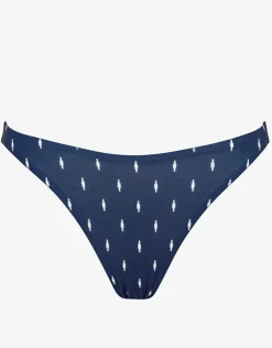 Artful Dot Bikini Bottom - Indigo