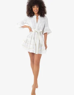 Aura Mini Dress - White