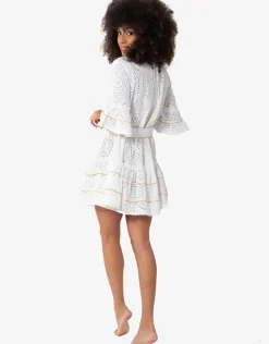 Aura Mini Dress - White