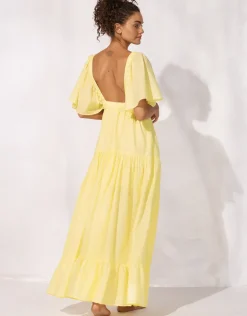 Beach Dress - Celestial Yellow