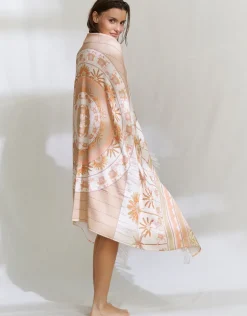 Beach Towel - Cream Oasis