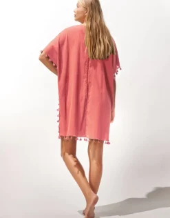 Beachwear Kaftan - Vintage Pink