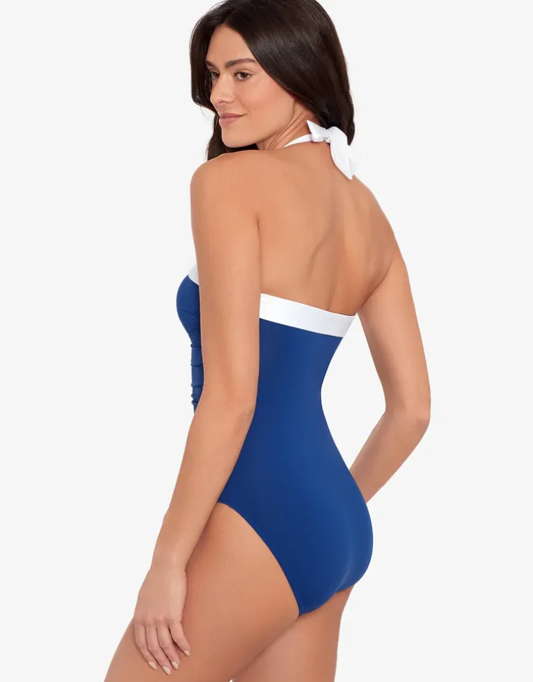 Bel Air Mio Bandeau Swimsuit - Sapphire