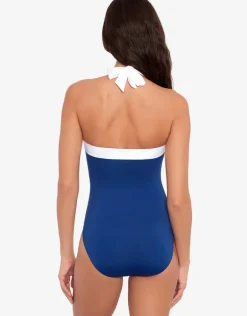 Bel Air Mio Bandeau Swimsuit - Sapphire