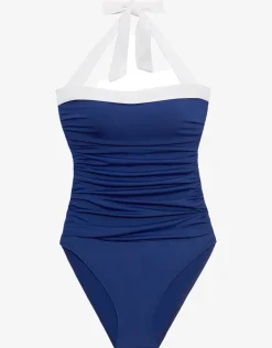 Bel Air Mio Bandeau Swimsuit - Sapphire