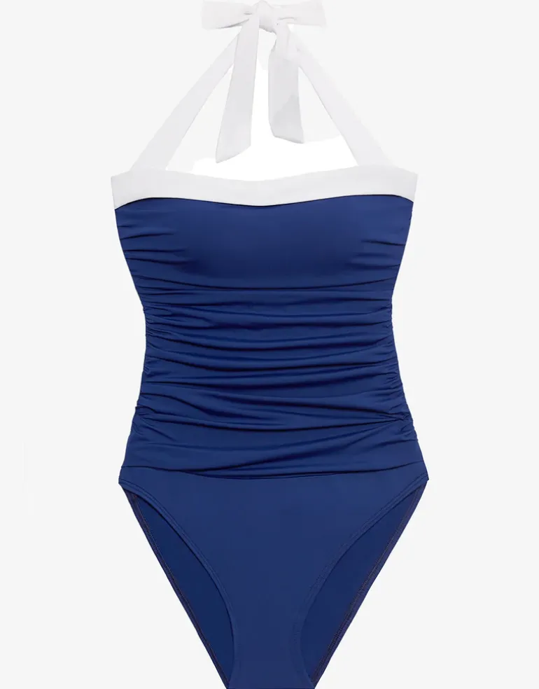 Bel Air Mio Bandeau Swimsuit - Sapphire