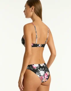 Belle Balconette Bikini Top - Black