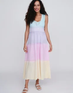Biarritz Maxi Dress - Pastels