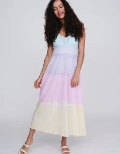 Biarritz Maxi Dress - Pastels
