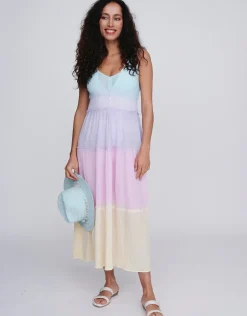 Biarritz Maxi Dress - Pastels