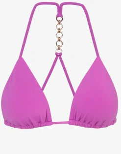 Bio Greta T-Back Bikini Top - Lotus