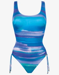 Blue Symphony Inclusive Fit Swimsuit - Aqua Flow