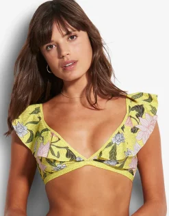 Boheme Bralette Bikini - Limelight