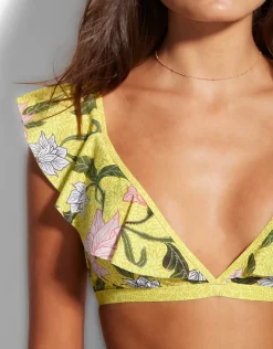 Boheme Bralette Bikini - Limelight