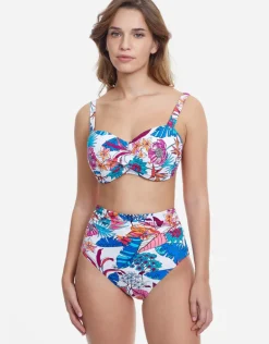 Bohemian Gypsy D Cup Bikini Top - White