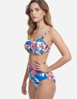 Bohemian Gypsy D Cup Bikini Top - White