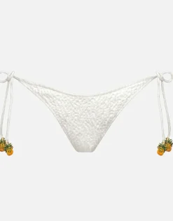 Boho Grace Tie Side Bikini Pant - Optic White