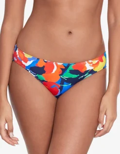 Bold Abstract Floral Hipster Bikini Pant