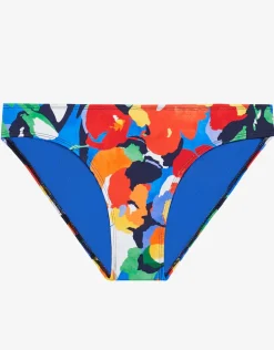 Bold Abstract Floral Hipster Bikini Pant