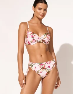 Botanique Underwired Bikini Top - Tangy Pink