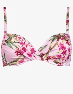Botanique Underwired Bikini Top - Tangy Pink