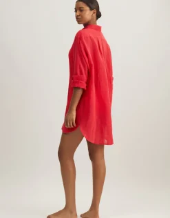Boyfriend Shirt - Coral