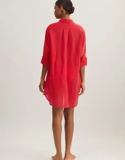 Boyfriend Shirt - Coral