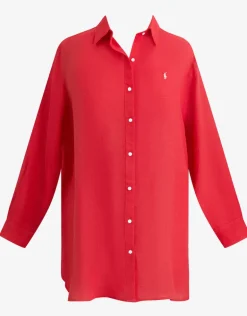 Boyfriend Shirt - Coral