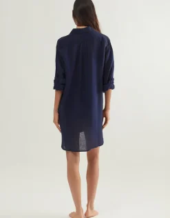 Boyfriend Shirt - Navy