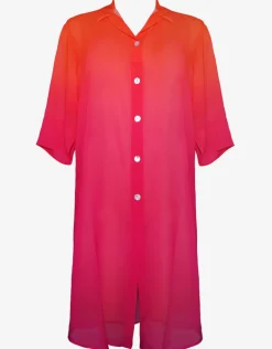 Brasil Beach Shirt - Pink Ombre