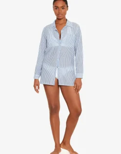 Camp Shirt - White Stripe