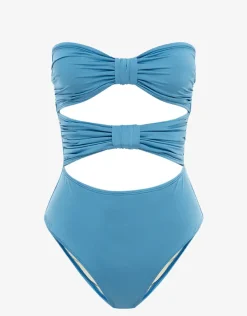 Capri Ruched Holiday One Piece Swimsuit