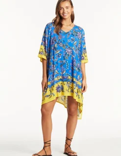 Carnivale Kaftan - Cobalt