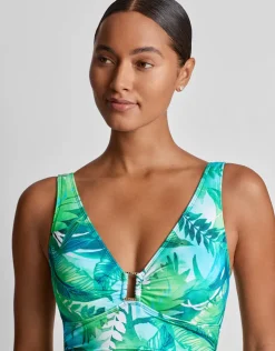 Cartago Palms Ring OTS Underwired Swimsuit - Multi