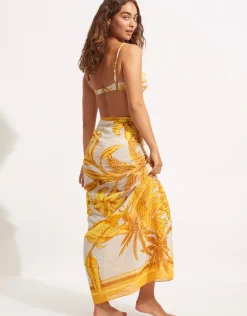 Castaway Underwired Bikini Top - Tuscan Sunset