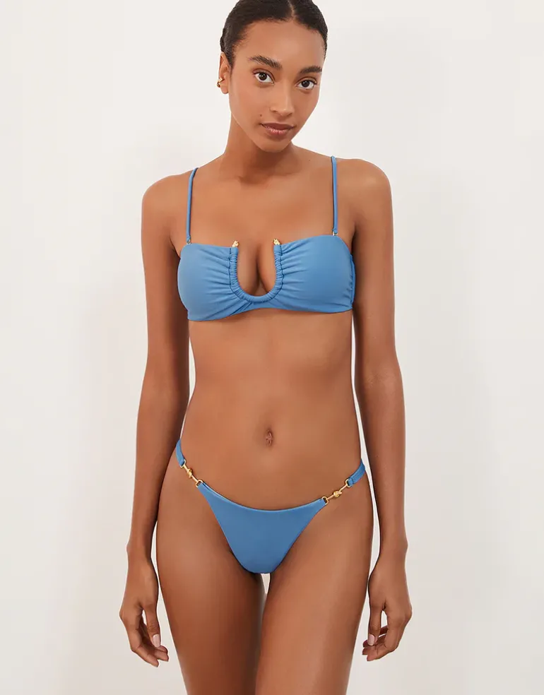 Cave Cora Cheeky Bikini Pant - Blue
