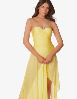 Ceylan Underwired Bandeau Swimsuit - Mimosa