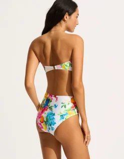 Ciao Bella Bandeau Bikini Top - White