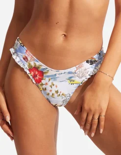 Coast to Coast High Cut Rio Bikini Pant - Powder Blue