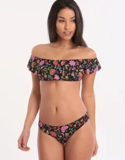 Cocobella Tupa Hipster Bikini Bottom - Black