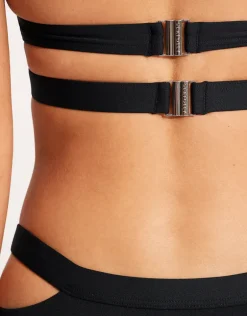 Collective Halter Bikini Top - Black