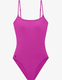 Color Shop Kennedy Swimsuit - Purple Cactus Flower