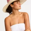 Colour Crush Wide Brim Hat - Fuchsia Rose