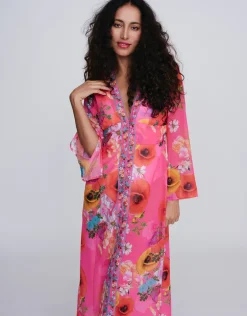 Copacabana Maxi Kaftan - Pink