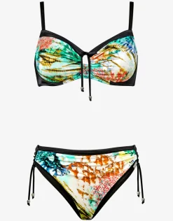 Coral Paradise Underwired Bikini Set - White Reef